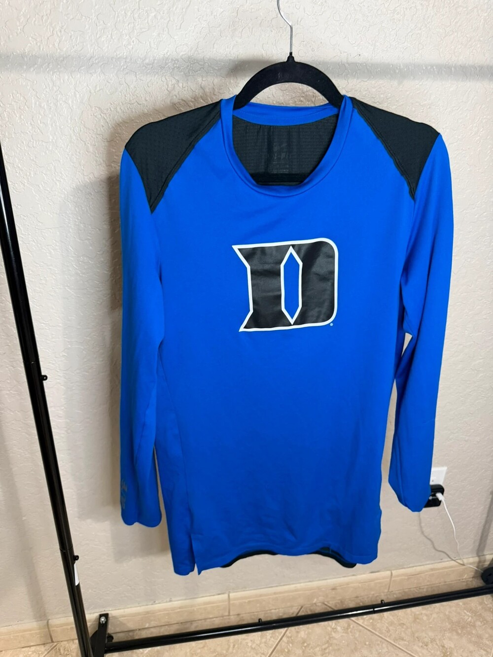 Nike Dri-FIT Duke Blue Devils Long Sleeve Training Shirt - Size L